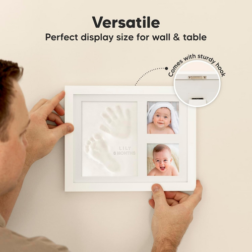 Baby Hand and Footprint Frame Keepsake