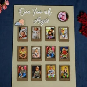 Baby Photo Board-Rectangular Shape