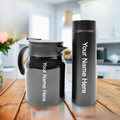Personalized Thermal Coffee Carafe Tea Pot & Water Bottles